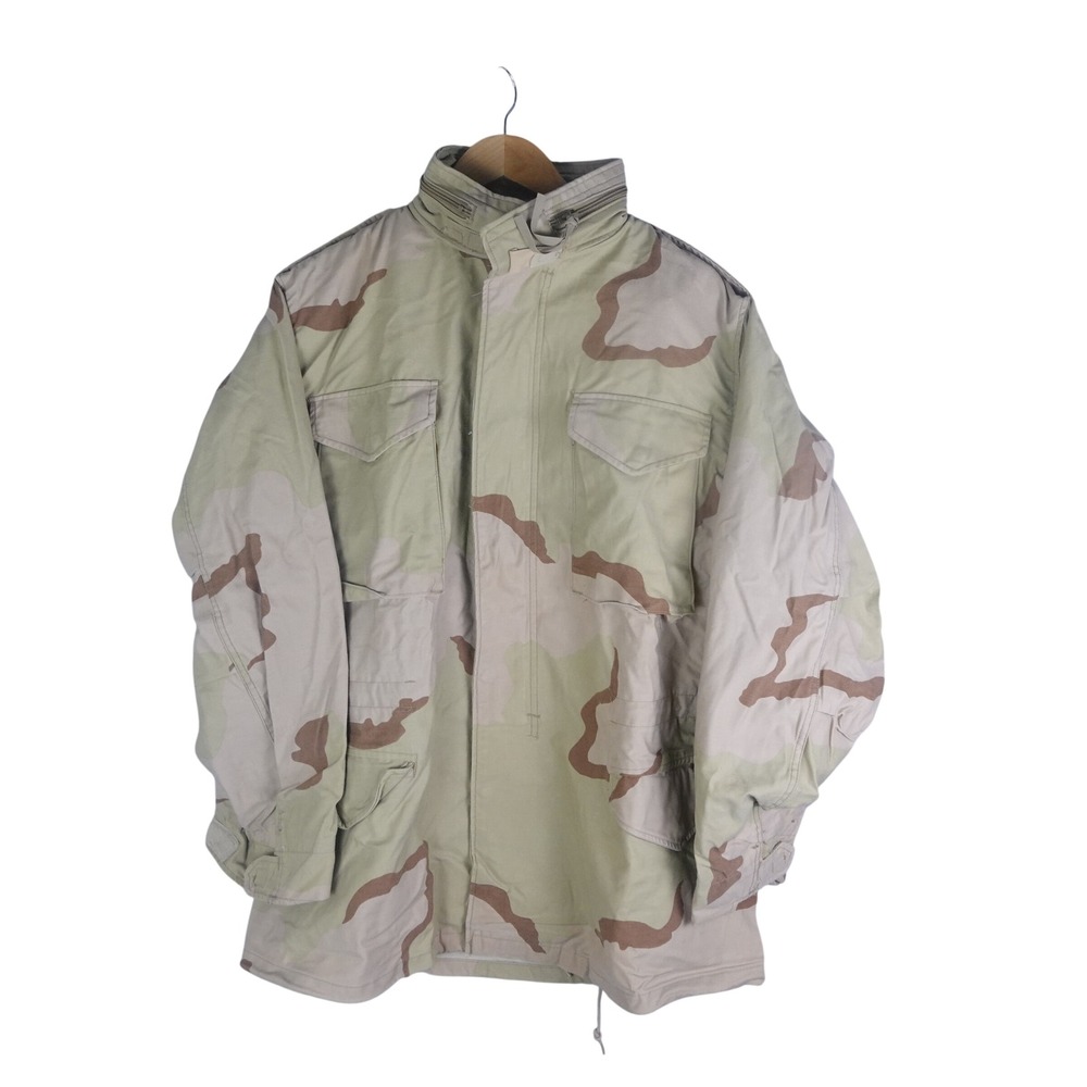 US Military M-65 Field Jacket Desert Camouflage‎ 3 Color M Long 1996 SP0100-96
